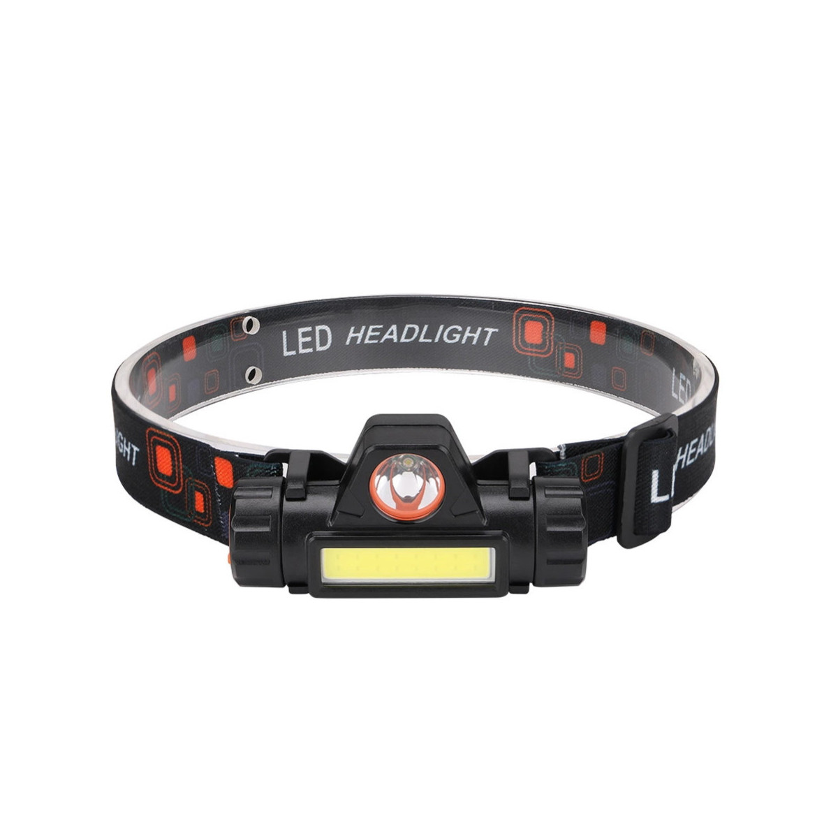 Lanterna led de cap cu acumulator 3W cu incarcare USB
