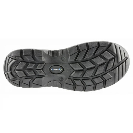 Ghete piele ZORGE S3 SRC, negre, 41