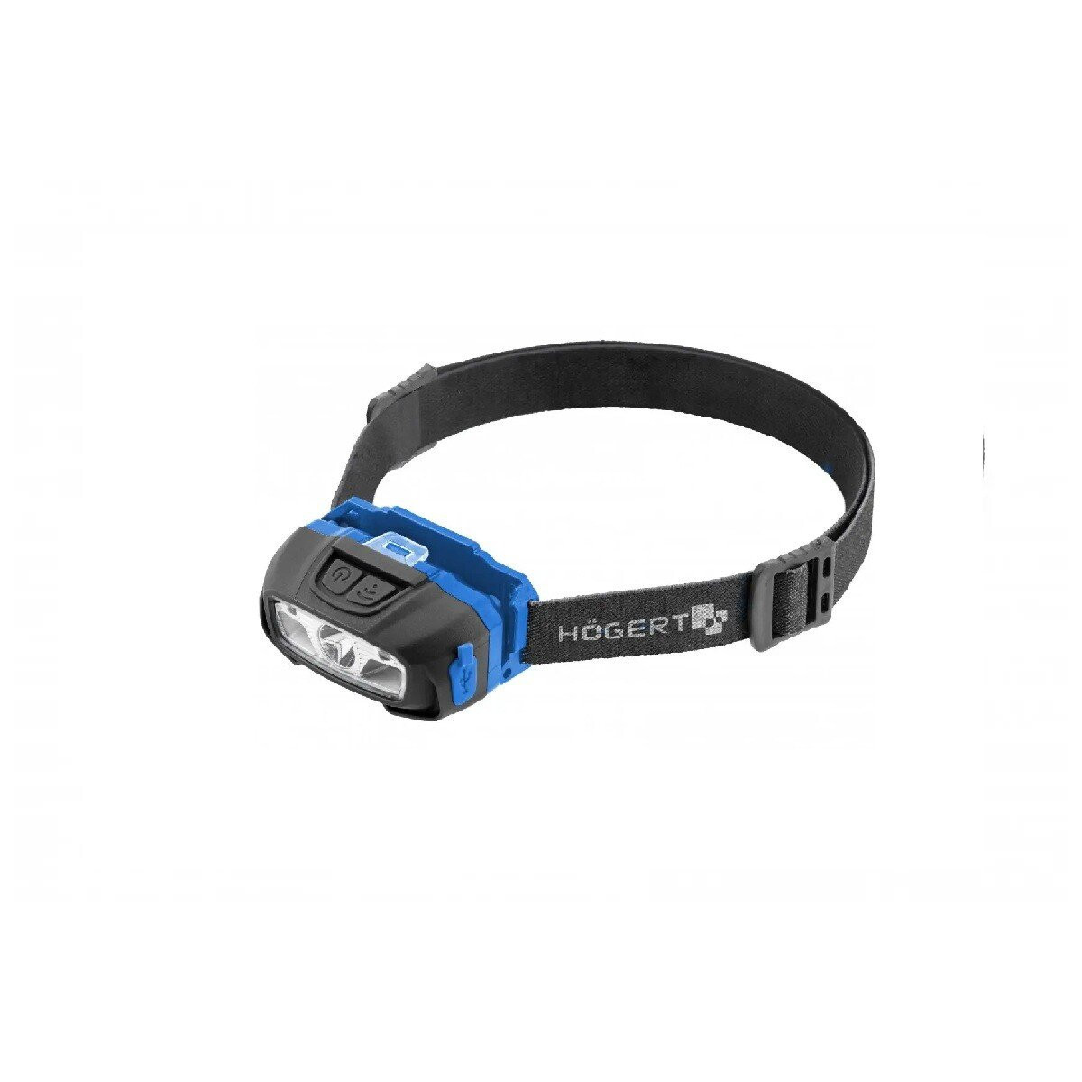 Lanternă frontală LED cu 6 funcții USB HÖGERT HT1E421 și senzor de mișcare