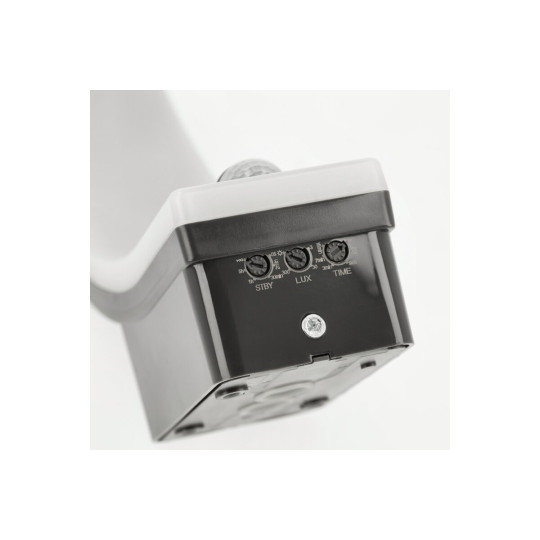 Corp de iluminat LED pentru fațadă NICE cu senzor de mișcare, 20 W, 1900 lm, 4000K, IP65, funcție coridor, negru