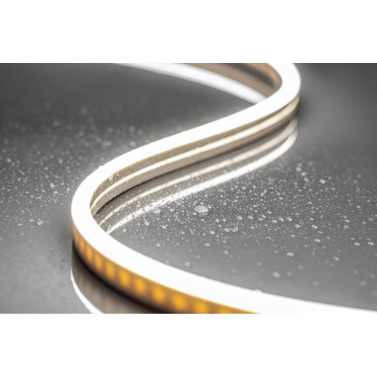 Bandă LED NEON FLEX, DC12V, 100LED/m, 12 W/m, 200 lm/m, 4000K, IP65, rolă 5 m