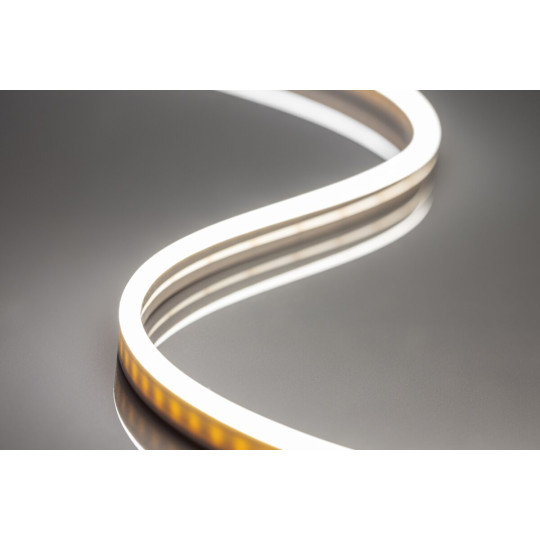 Bandă LED NEON FLEX, DC12V, 100LED/m, 12 W/m, 200 lm/m, 6500K, IP65, rolă 5 m