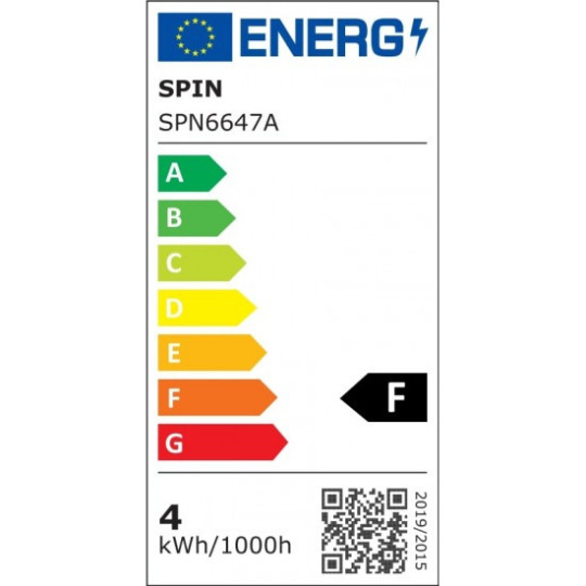 Bec LED Filament Amber E27/4W/2500K ST64