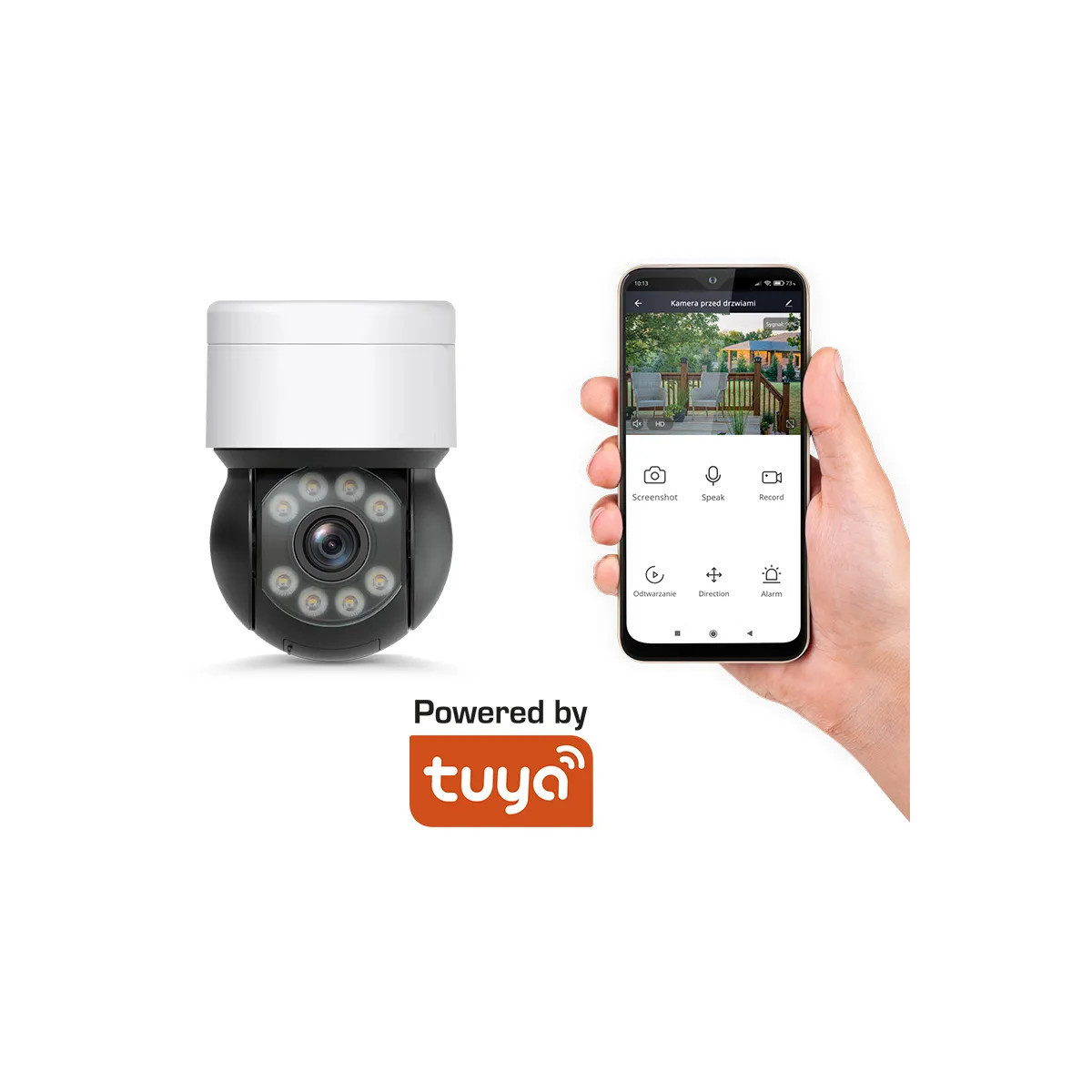 Cameră Supraveghere Exterior WiFi 5MP Krüger&Matz C30