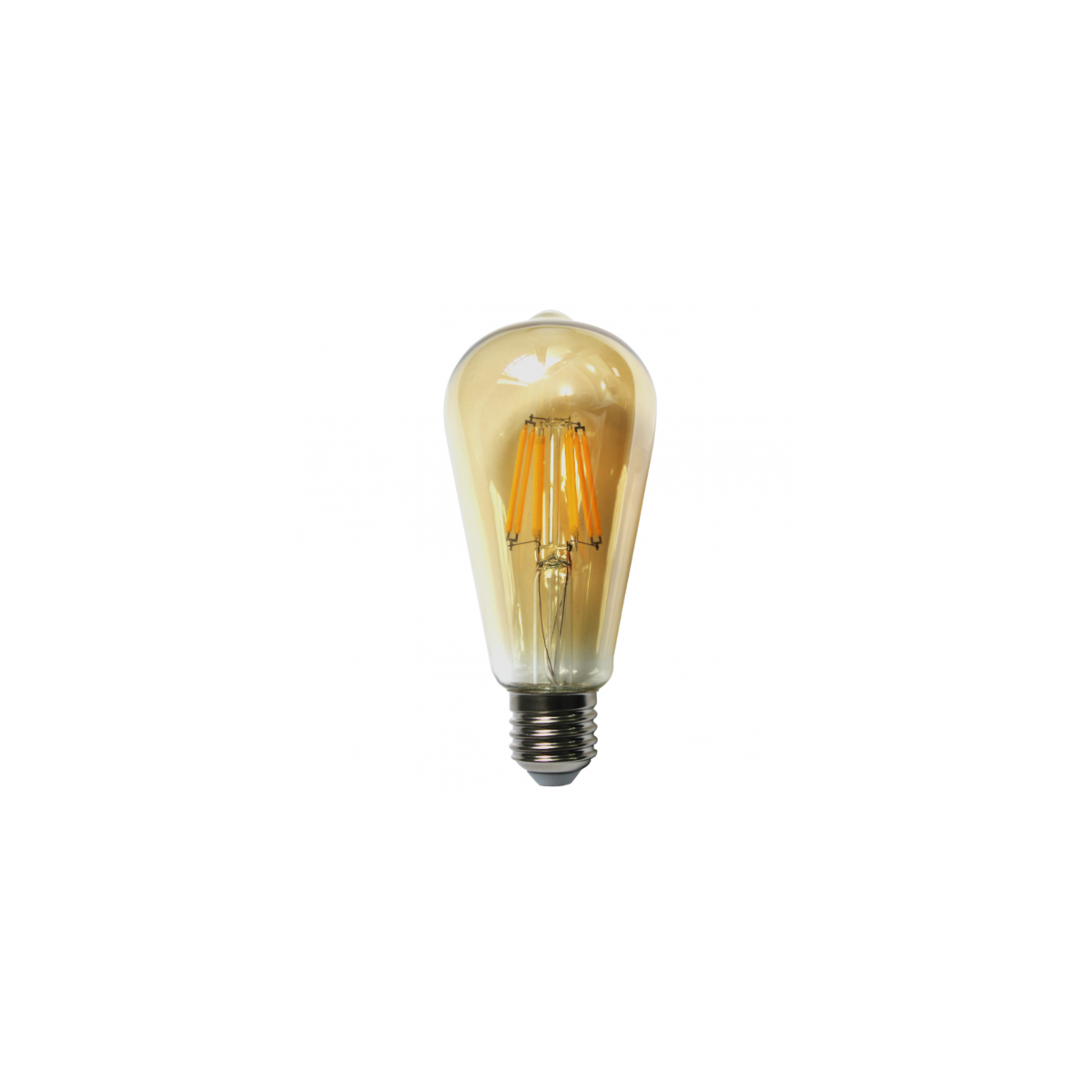 Bec LED Filament Amber E27/4W/2500K ST64 , SPN6647a