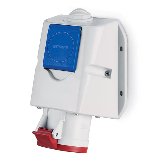 Priza combi 3P+N+E 16A IP44 , cod SCA-513.1657-DN , Scame
