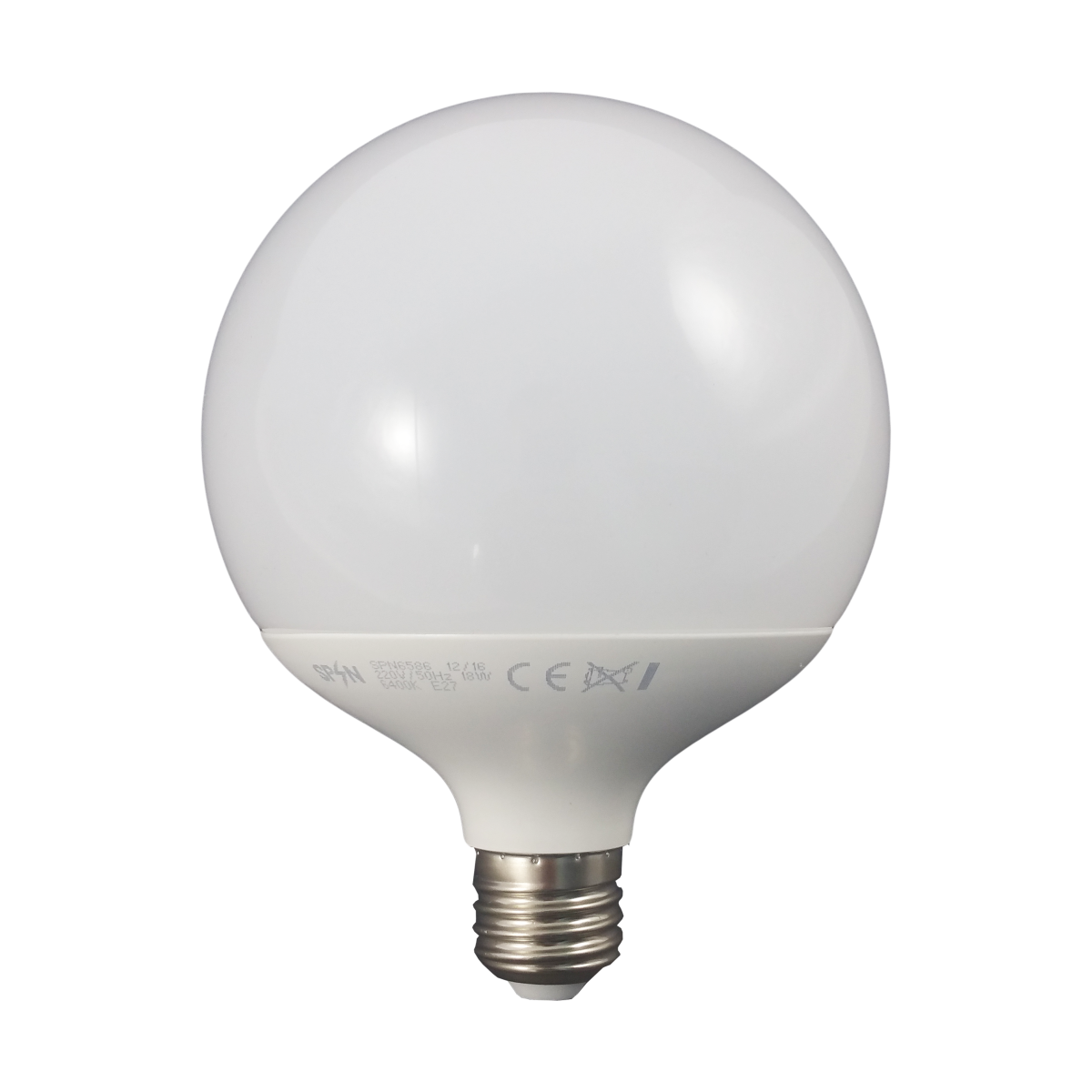 Bec Led E27, model G120, 18W egal cu 200W, 6400K, lumina rece, 1800Lm