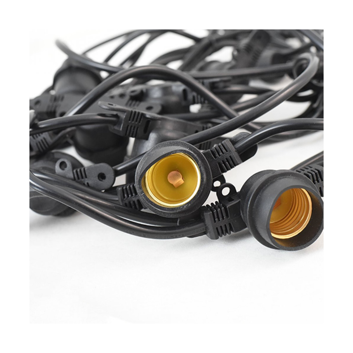 Ghirlanda luminoasa, 10m, interconectabil, E27, IP65, 10m
