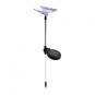 Lampa cu incarcare solara tip fluture