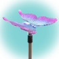 Lampa cu incarcare solara tip fluture