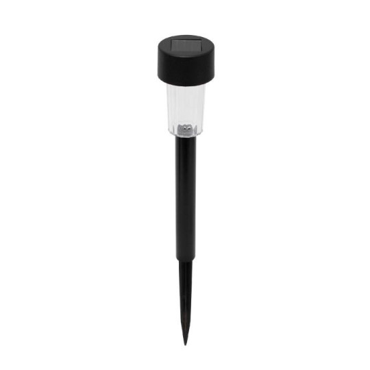 Lumină solară de grădină, plastic negru
