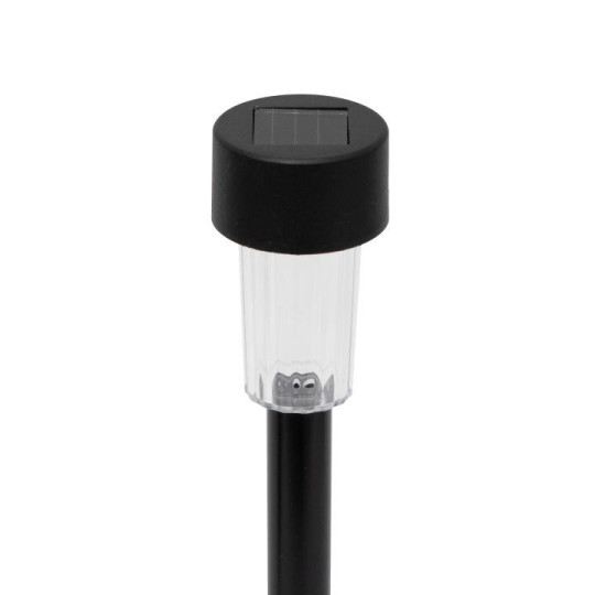 Lumină solară de grădină, plastic negru