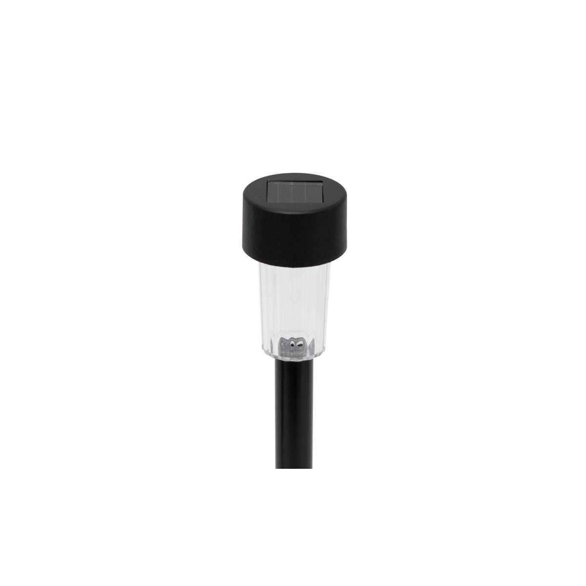Lumină solară de grădină, plastic negru
