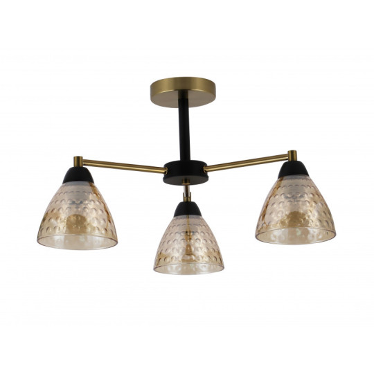 LUSTRA 74570/3 E27 Black Bronze Unique