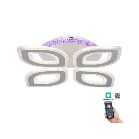 Plafonieră LED DORIS PL2+2, KL151071, 94W, 3000-6500K, alb . 5 ANI GARaNTIE!!!