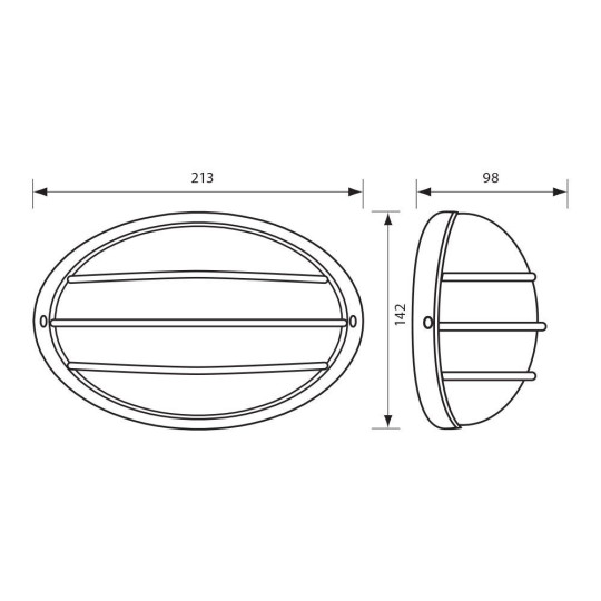 Aplica LED Petra E27 bronz antic, Vivalux