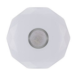 Plafoniera LED diamant cu inel decorativ, Ø400, 24W, 1680Lm, 6500k
