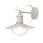 Aplica in jos de exterior, 1 x E27, IP44, design modern, finisaj alb rustic