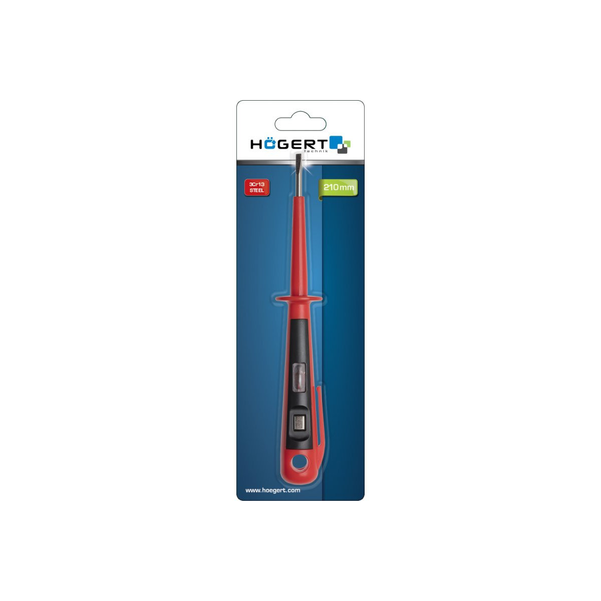 Tester de tensiune 100-250V, 150 mm