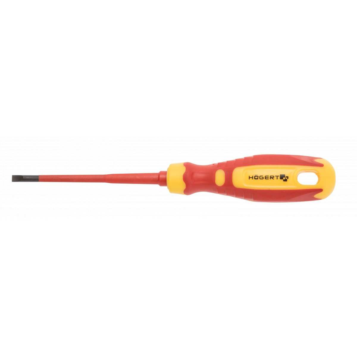 Șurubelniță cu cap plat izolată 5,5×125 mm, 1000 V, oțel CrMo