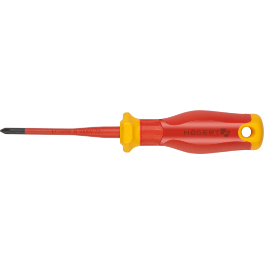 Șurubelniță Phillips PH1 80 mm, 1000V, SLIM, S2