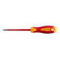Șurubelniță cu cap plat izolată 3 x 100 mm, 1000 V, oțel S2