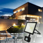 Proiector Led SMD Galaxy cu Senzor de Miscare, 10W  50W, 6000K, lumina rece