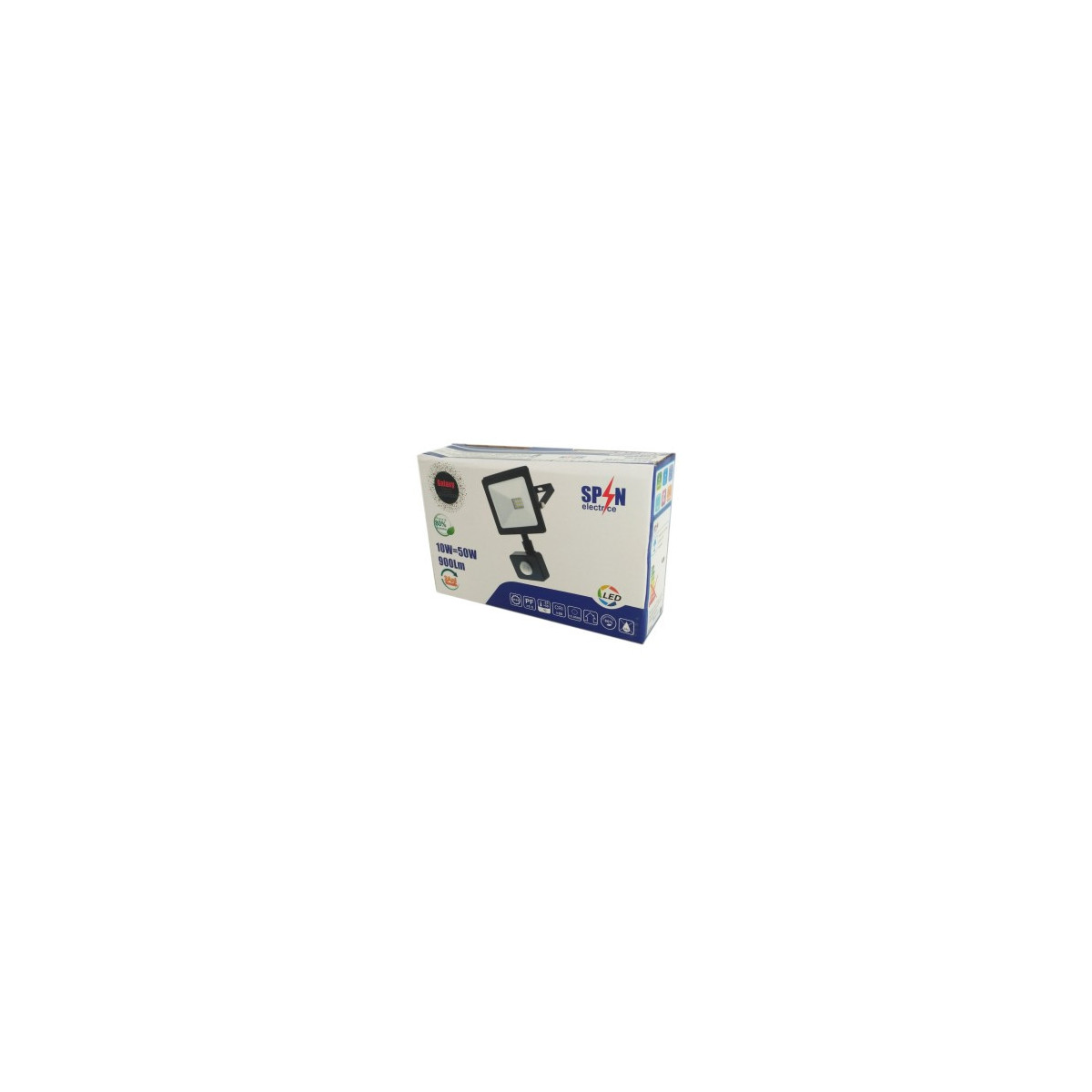 Proiector Led SMD Galaxy cu Senzor de Miscare, 10W  50W, 6000K, lumina rece