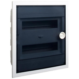 Cofret de distributie din plastic,Noark 101531 PXF 36T, usa plata trasparenta, montare incastrata , IP40, 3 randuri