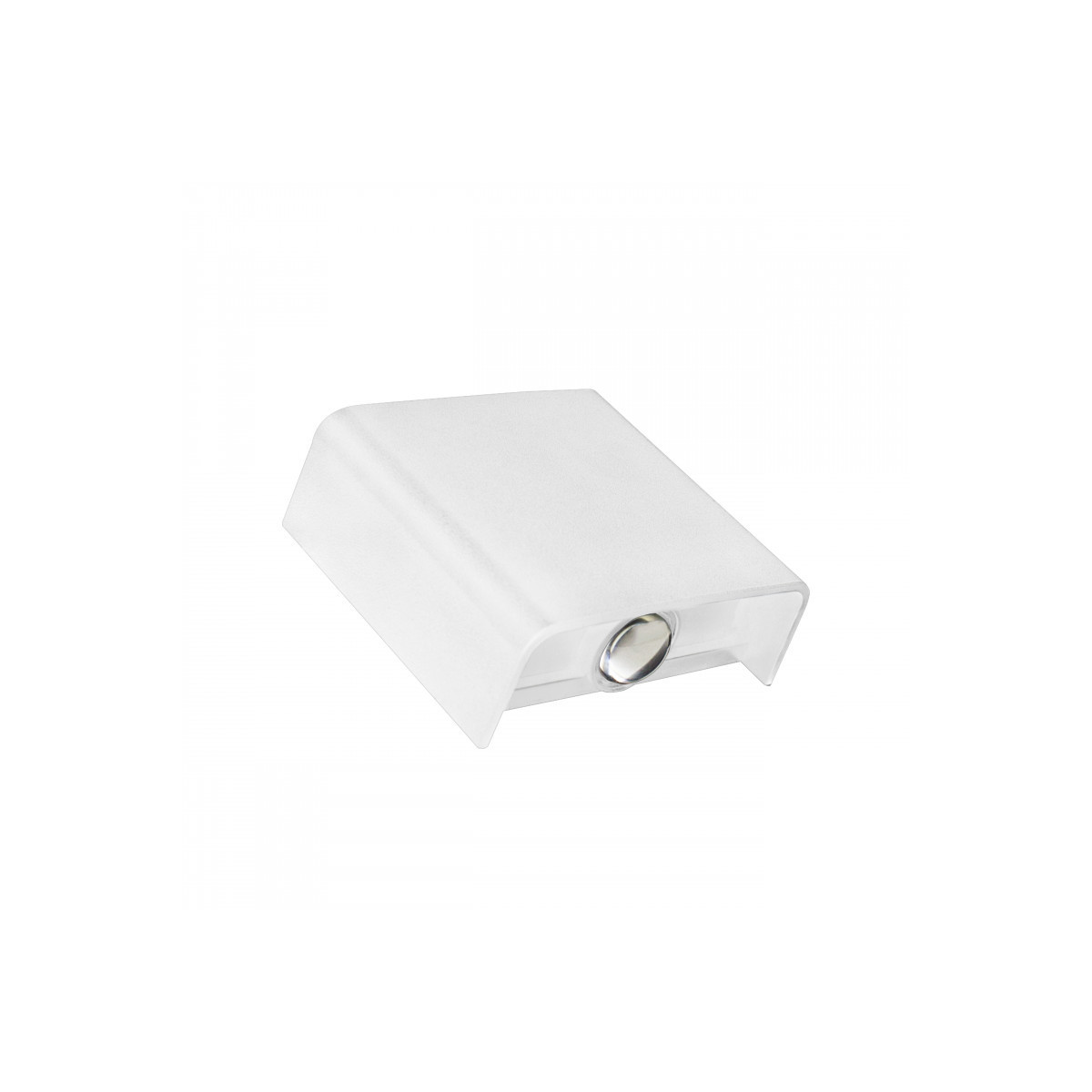 Lampă de perete exterioară Lunarix 1 albă IP54