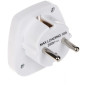 Adaptor universal UK, USA la Europa Alb, ZLA0567F