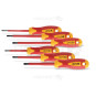 Set de șurubelnițe izolate, 6 piese, 1000 V, oțel S2