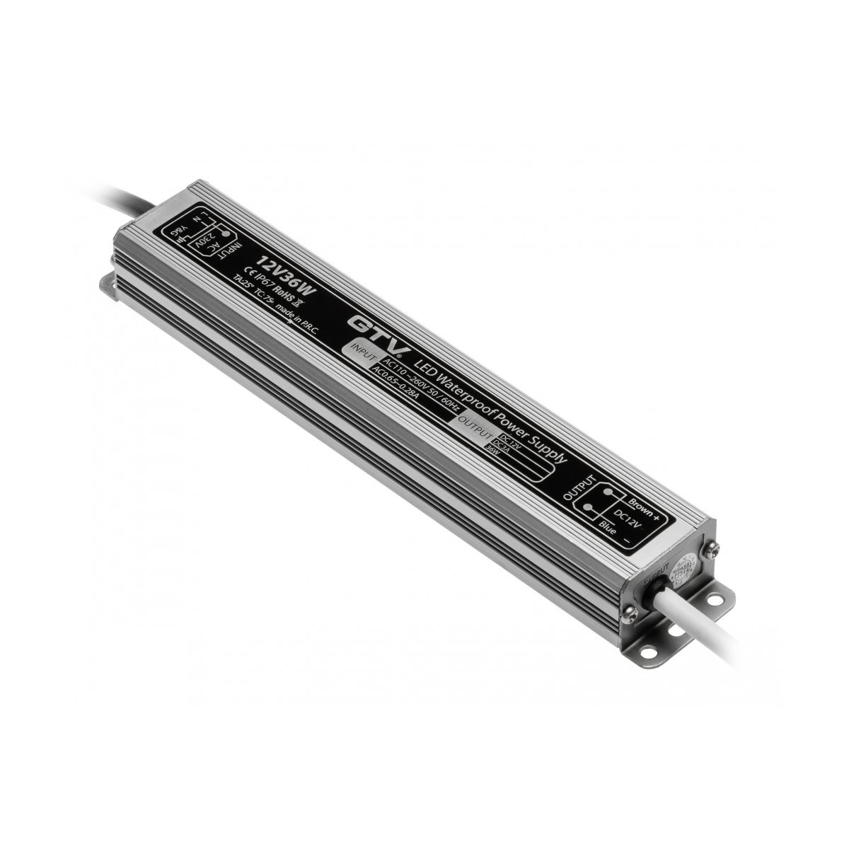 Sursă de alimentare, DC12V, 36 W, intrare AC220-240V, IP67