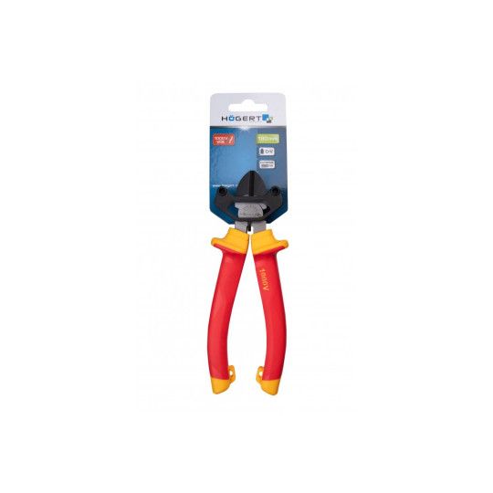 Clește de tăiat lateral diagonal izolat 180 mm, 1000 V, VDE